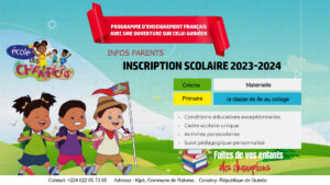 INSCRIPTION SCOLAIRE 2023-2024